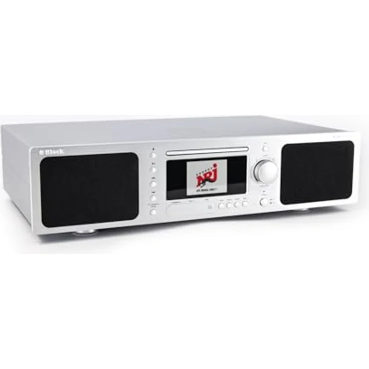 Block BB-200, Blu-ray Internet Receiver mit 70 Watt, silber, integriertem Lautsprechersystem und Bluetooth-Funktion – Bild 1