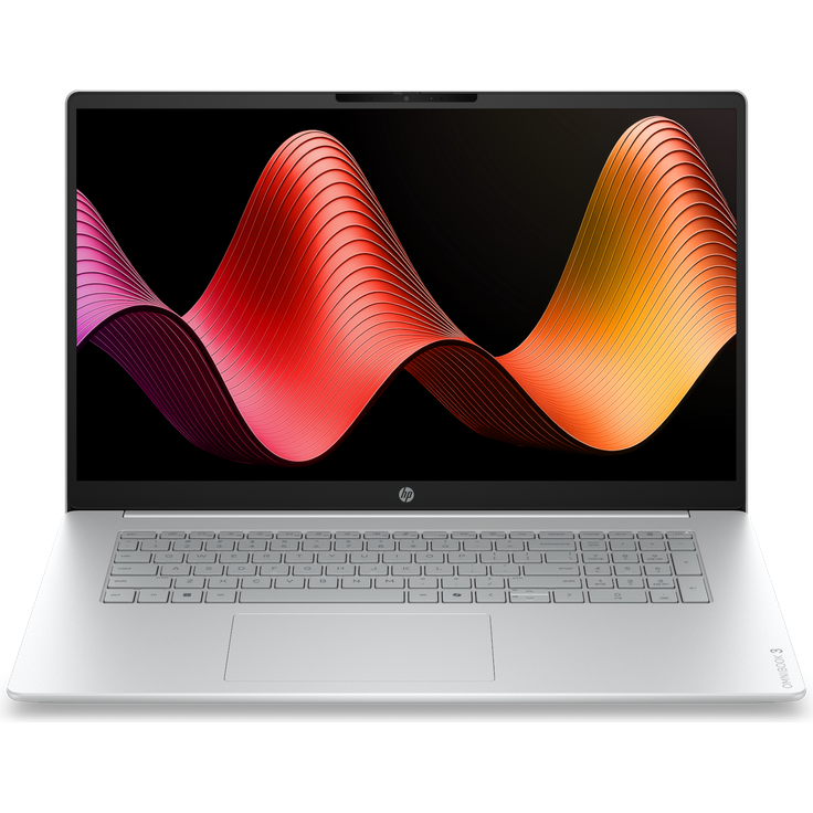 HP OmniBook 3 17-dp0157ng, 17,3" FHD IPS Laptop, Ryzen 5 7520U, 16GB RAM, 512GB SSD, Silber, FreeDOS