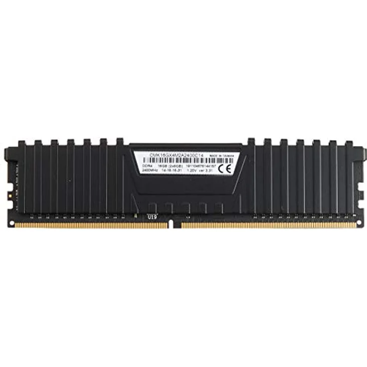 Corsair Vengeance LPX 16GB (2x8GB) DDR4 2400MHz C14 XMP 2,0 High Performance Desktop Arbeitsspeicher Kit, Schwarz – Bild 2