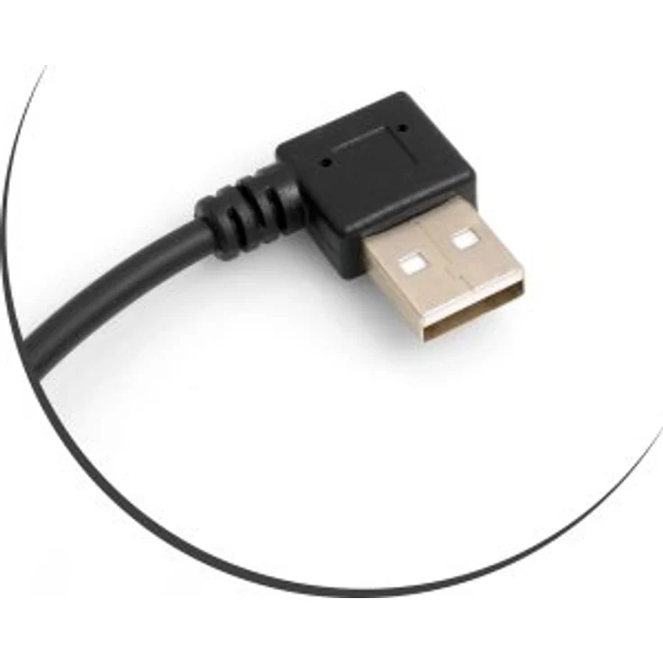 SYSTEM-S USB 3.1 Typ C zu USB 2.0 Winkel Stecker Kabel 27 cm – Bild 5