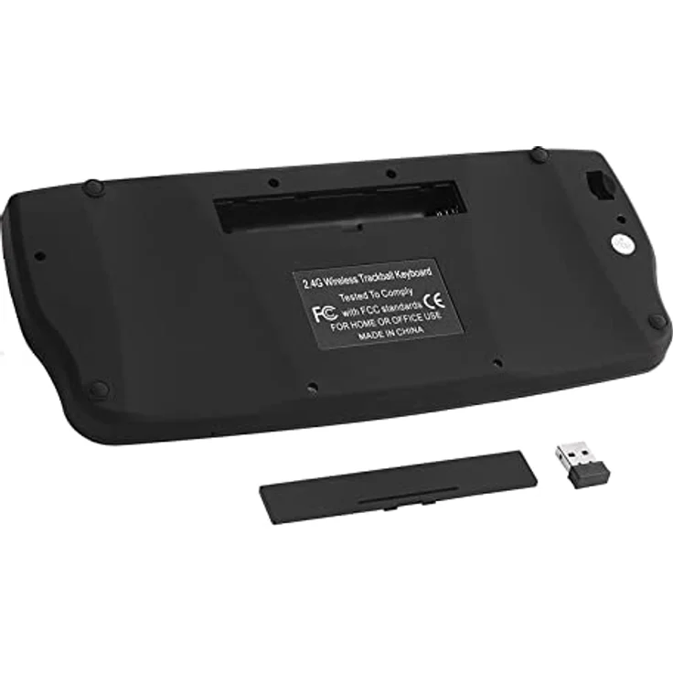 Docooler E30 2,4 GHz Wireless Keyboard mit Trackball Maus Scrollrad Fernbedienung für Android TV BOX Smart TV PC Notebook – Bild 10