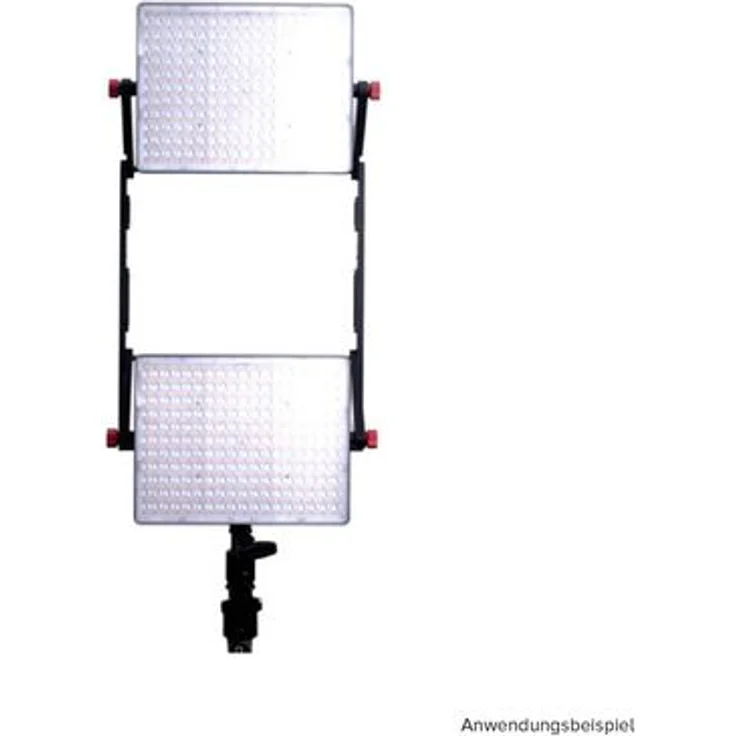 Godox P600RY03, Doppelter Vertikalbügel für KNOWLED P600R, mastgesteuert, aus robustem Aluminium, 1-1/8 Zoll Anschluss