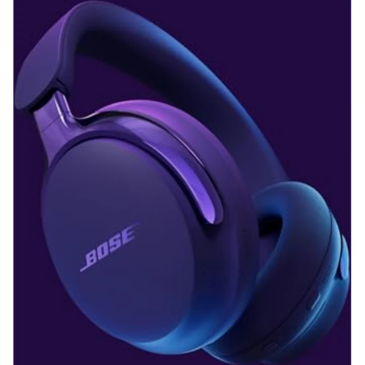 Bose QuietComfort Ultra Bluetooth-Kopfhörer (2. Gen.), Over-Ear-Noise-Cancelling mit 360-Grad-Sound, bis zu 30h Akkulaufzeit, Dunkelviolett - Limited Edition – Bild 2