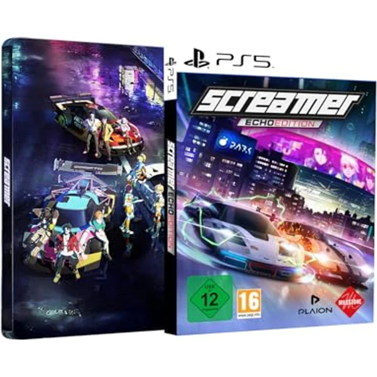 MILESTONE Screamer Echo Edition - PlayStation 5, Rennspiel mit Premium Steelbook und 5 DLC-Paketen – Bild 1
