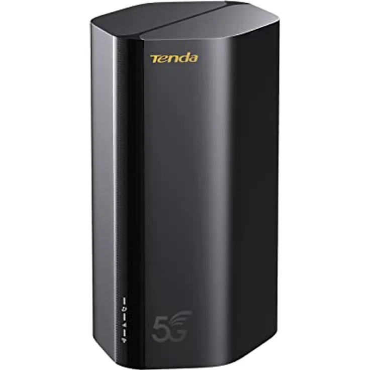Tenda 5G03 5G NR LTE WLAN Router für Nano-SIM-Karte (AX1800 CAT19, 4,67Gbps Download, 2-Gigabit-Port, Wi-Fi 6, MU-MIMO, WPA3) - Schwarz - Preisvergleich