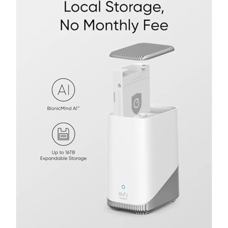 eufy eufyCam S3 Pro Add-on Außenkamera, Farbe:Weiß - 4K Video-Qualität, Radargestützte Bewegungserkennung bis 12 Meter, Wetterfest nach IP67 – Bild 8