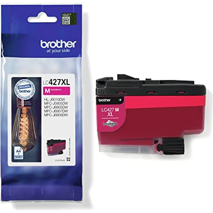 Brother Original Tintenpatrone LC-427XLM Magenta für ca. 5.000 Seiten, für MFC-J5955DW, MFC-J6955DW, MFC-J6957DW, HL-J6010DW XL-Patrone – Bild 3