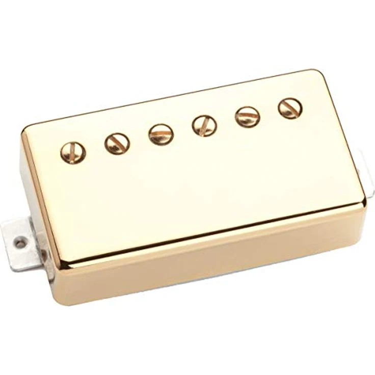 Seymour Duncan SH-2N Jazz Neck Humbucker, Gold, Humbucker Tonabnehmer für E-Gitarre, Dual Coil, Alnico V Magnet, 7.50 kOhm, 4-adriges Anschlusskabel – Bild 1