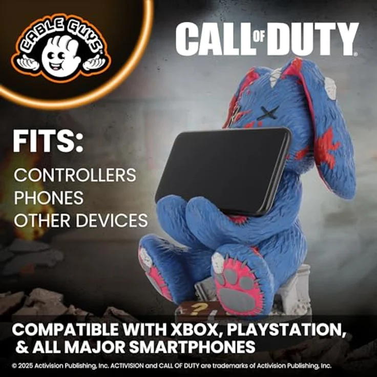 Cable Guys Call of Duty: Mr Peeks Controller Holder und Phone Stand, 21.5 cm, offiziell lizenziertes Zubehör für PlayStation 5 und Xbox Series S/X – Bild 5