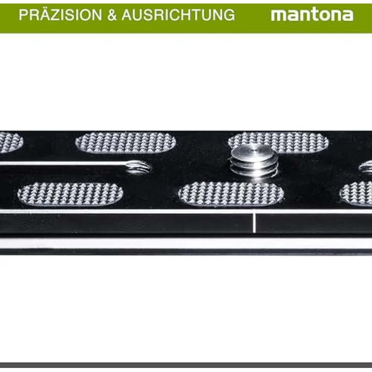 Mantona Schnellwechselplatte Arca Swiss, 200 mm schwarz – Bild 7