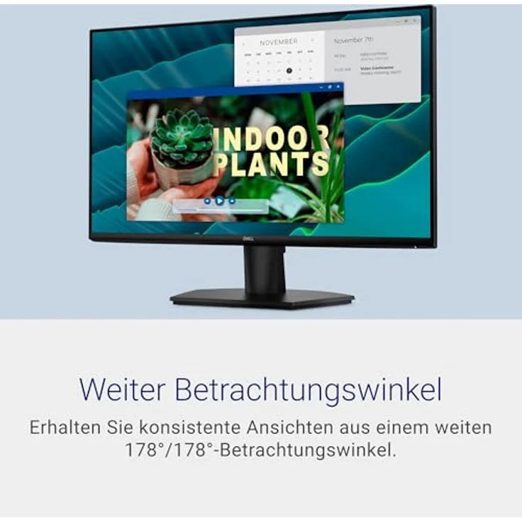 Dell SE2726H, 27 Zoll Full HD Monitor mit 144Hz, 1ms MPRT, IPS, AMD FreeSync, Schwarz – Bild 4