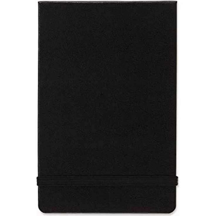 Moleskine Notizbuch Moleskine Classic Pocket Size, Reporter Ruled, fadengeheftet, mit Gummiband und Innentasche – Bild 2