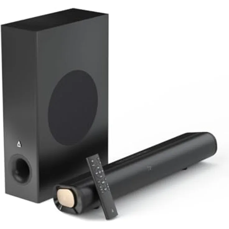 CREATIVE Stage Pro, 2.1-Soundbar mit Dolby Audio, 160 W Leistung, HDMI ARC, Bluetooth 5.3, USB-Audio für TV, PC und Mobilgeräte