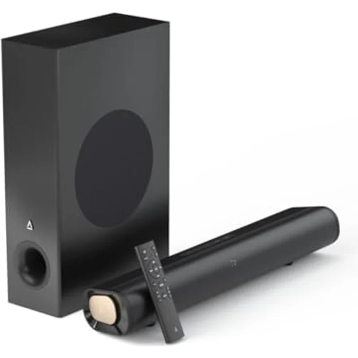 CREATIVE Stage Pro, 2.1-Soundbar mit Dolby Audio, 160 W Leistung, HDMI ARC, Bluetooth 5.3, USB-Audio für TV, PC und Mobilgeräte – Bild 1