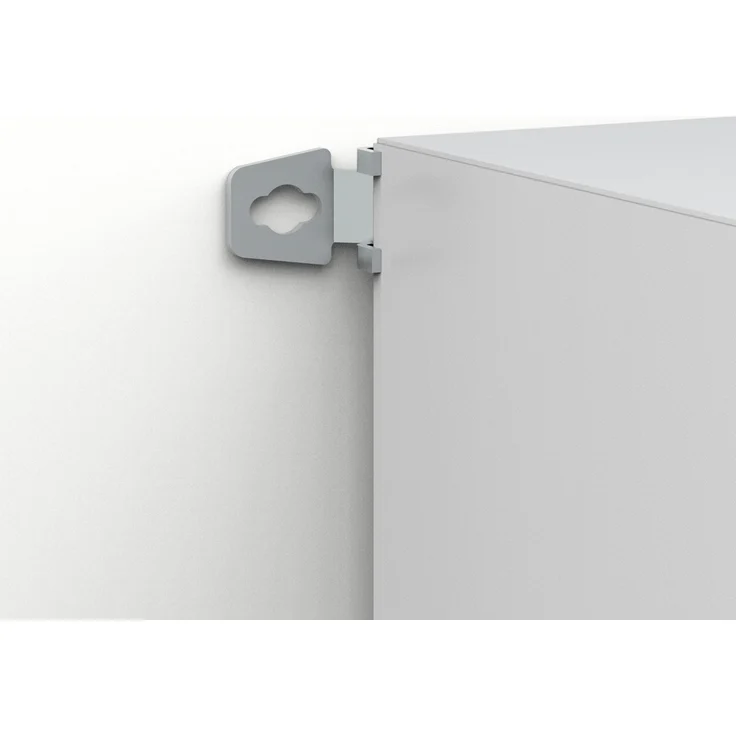 nVent Hoffman Wandbeschläge Zink, Serverschrank, Silber – Bild 1