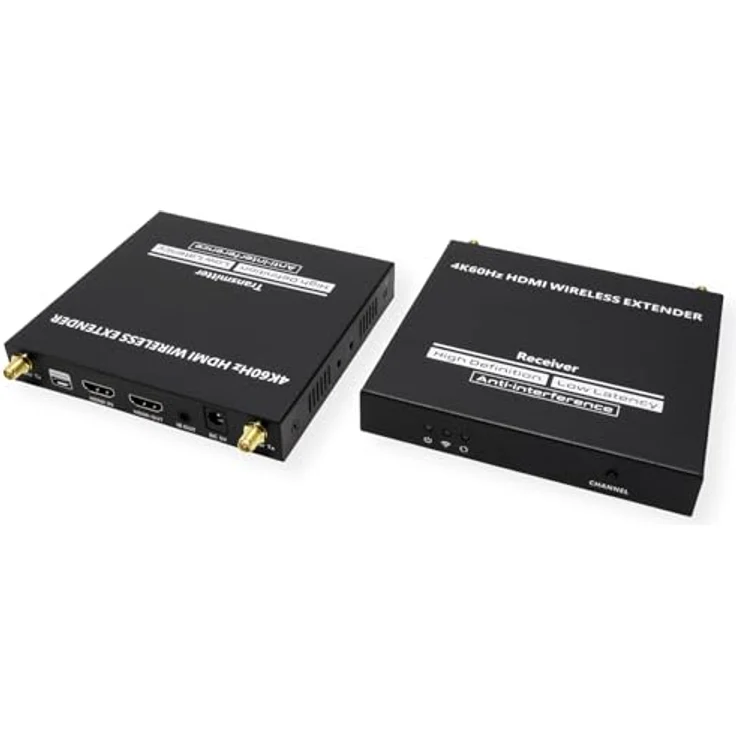 VALUE Wireless HDMI 4K A/V System, 50 m, Unterstützung für 3D und HDCP, geeignet für Wand- oder Untertischmontage – Bild 4