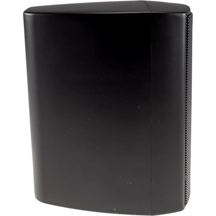 ChiliTec 2-Wege Regal-Lautsprecher Schwarz, Paar, Wand-Lautsprecher für HiFi Stereoanlage, 60Watt, 8Ohm, klarer Klang, 30Watt RMS, Metall-Schutzgitter – Bild 3