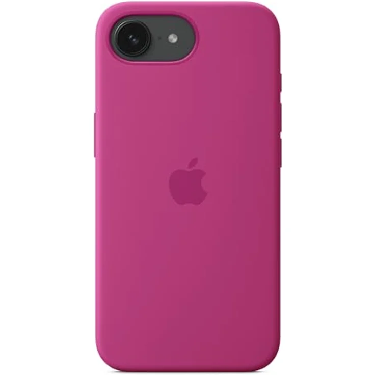 Apple iPhone 16e Silikon Case − Fuchsia, Schutzhülle aus recyceltem Silikonmaterial für iPhone 16e – Bild 2