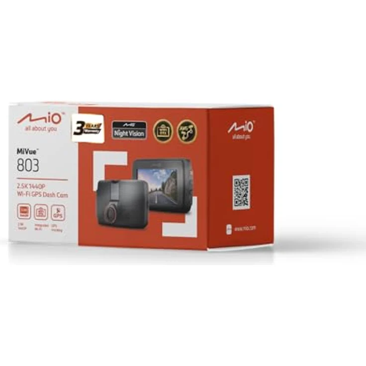 MIO MiVue MiSentry 12T 4G LTE, Dashcam mit Full HD, 142° Blickwinkel, GPS, Radarerkennung und Parkmodus – Bild 3