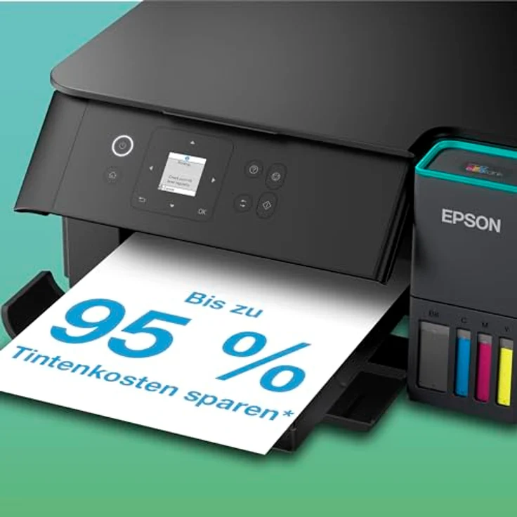 Epson EcoTank ET-2950, Multifunktionsdrucker mit WLAN, bis 30 Seiten/min Schwarz-Weißdruck, 4800 x 1200 dpi – Bild 10