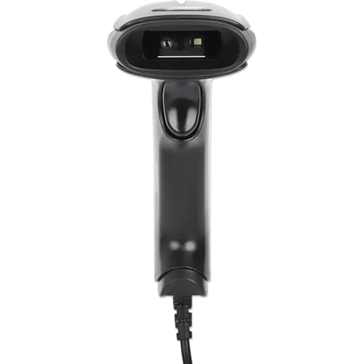 Manhattan 2D LED-Barcodescanner, kabelgebundener Barcode-Scanner für 1D- und 2D-Barcodes, bis zu 100 Scans pro Sekunde, schwarz – Bild 6