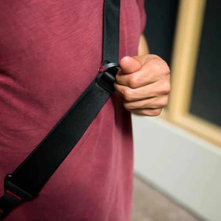 Peak Design Slide Lite Coyote (Beige) - Kameragurt mit flachem Komfort und verbessertem Silikongriff – Bild 5