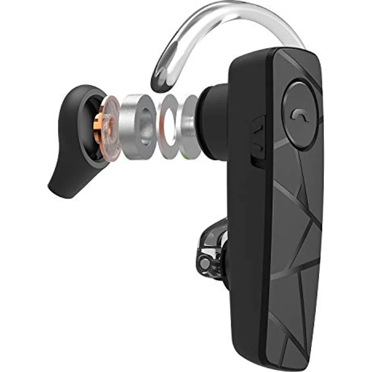 TELLUR Vox 55, Bluetooth Headset für Smartphones, Multipoint-Konnektivität, 360° drehbare Ohrhörer, iOS/Android/Computer, ergonomisches Design, lange Akkulaufzeit – Bild 3