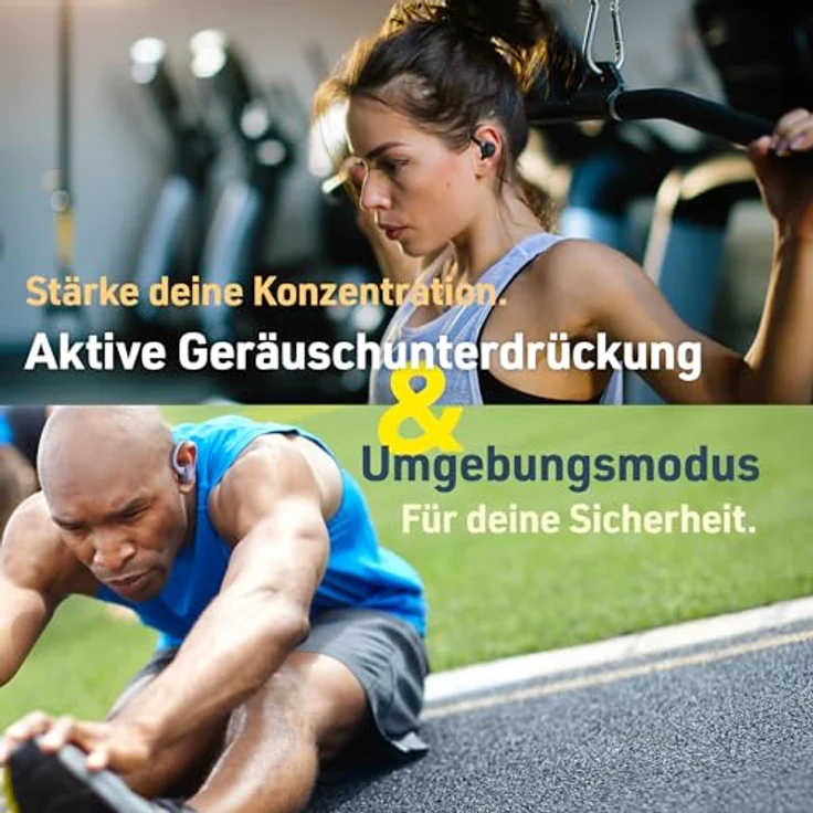 JVC HA-EC75T-G-U, Kabellose In-Ear-Kopfhörer mit 11 Stunden Akkulaufzeit, IP57-zertifiziert, Grün – Bild 4