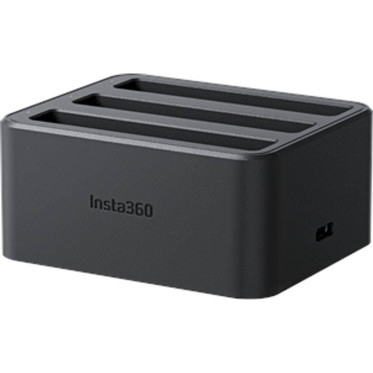 Insta360 X4 Fast Charge Hub, intelligentes Ladegerät für bis zu 3 Batterien, PD Schnellladung – Bild 6