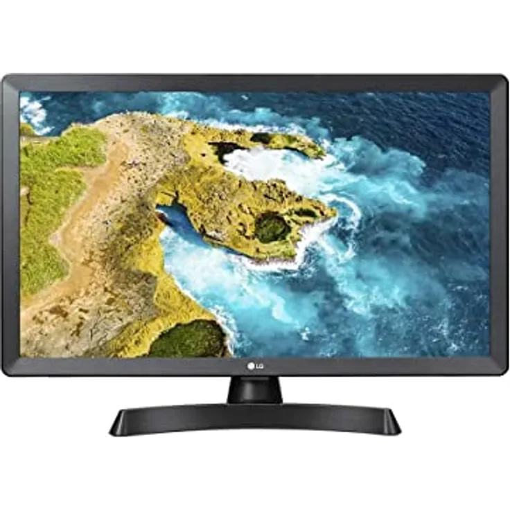 LG Electronics 24TQ510S-PZ TELEVISOR/Monitor 24' Direct LED HD, Schwarz - Smart TV mit WebOS 22 und Cinema Mode