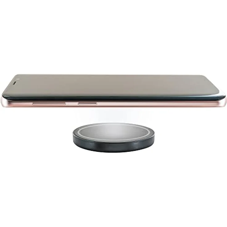 SCHWAIGER LISM0300 QI Ladeplatte Wireless Ladestation Kabellos Laden 10W Status LED schwarz iPhone Samsung Galaxy Huawai Smartphone Handy – Bild 5