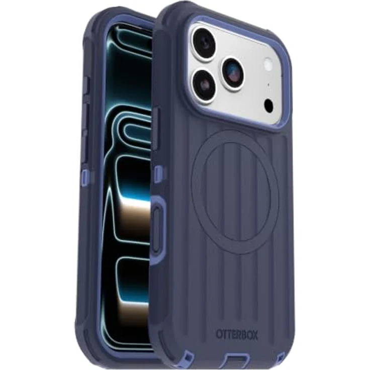 Otterbox Defender Series Pro Outdoorcase für Apple iPhone 18 Pro, iPhone 17 Pro, blau, mit MagSafe-Kompatibilität und dreilagigem Schutzdesign – Bild 1