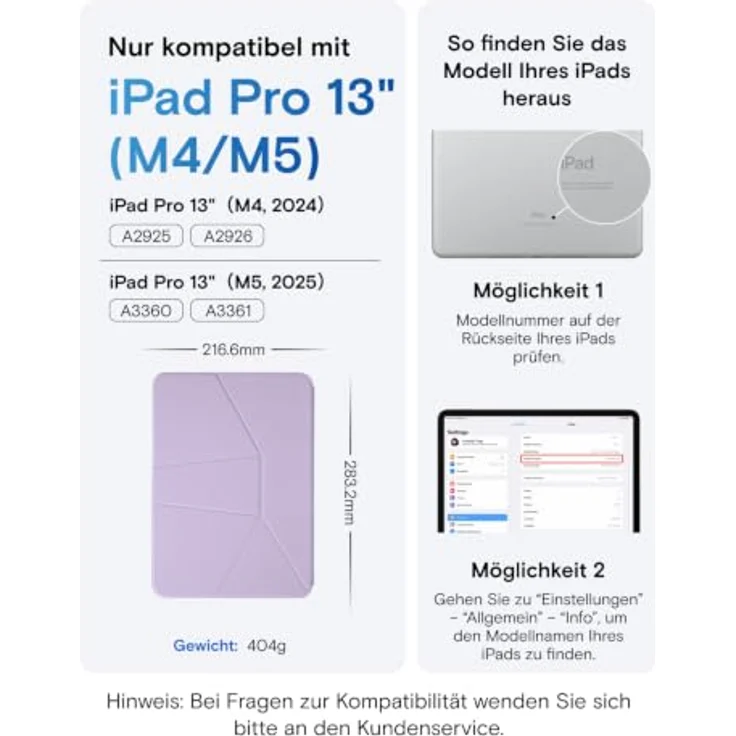 MOFT Dynamic Folio Hülle für iPad Pro 11" (M5 2025 / M4 2024), leichter Schutz mit über 20 einstellbaren Winkeln und ergonomischem Design – Bild 2