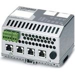 PHOENIX CONTACT FL SWITCH IRT 4TX Ethernet Switch, vier Ports im RJ45-Format für PROFINET RT/IRT, Tragschienenmontabel