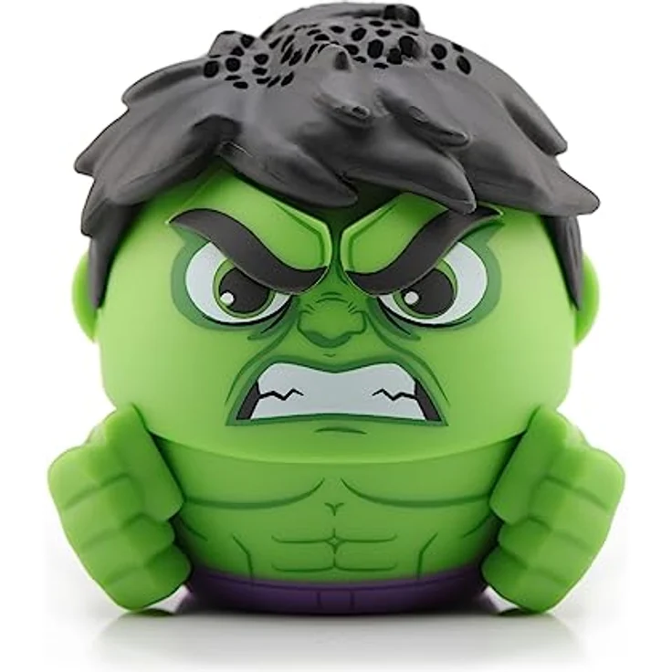 Bitty Boomers Sykel Enterprises The Incredible Hulk Bluetooth-Lautsprecher, ultra-tragbarer kabelloser Speaker in Hulk-Grün – Bild 1