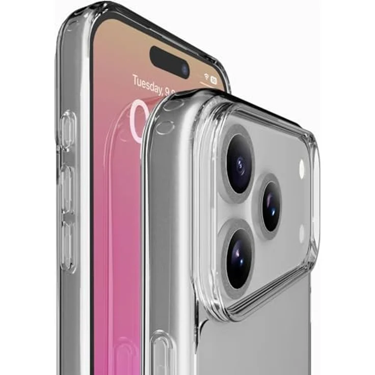 Cellular Line Clear Strong Cover für Apple iPhone 17 Pro Max, transparent, strapazierfähiger Schutz – Bild 3