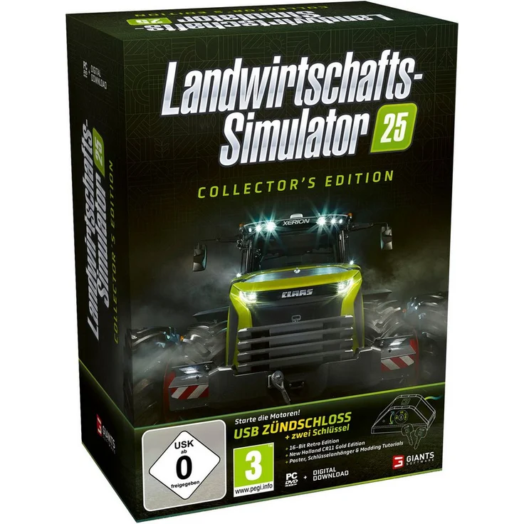 Astragon Landwirtschafts-Simulator 25 Collector's Edition PC, mit neuen Maschinen, Spielfunktionen und technischen Verbesserungen – Bild 1