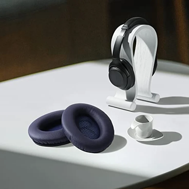 kwmobile Kopfhörer (2x Ohrpolster für Bose Quietcomfort 35 - QC35 wireless II - Kunstleder Ersatz Ohr Polster für Overear Headphones) - Preisvergleich – Bild 5