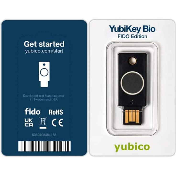 Yubico YubiKey Bio - FIDO Edition, USB A – Bild 3