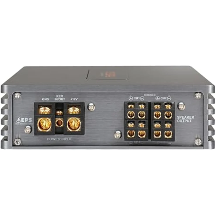 Musway MUSWAY FOUR100 Digital 4-Kanal Verstärker, 4 × 85 W RMS, Class-D Technologie, Aluminiumgehäuse – Bild 3
