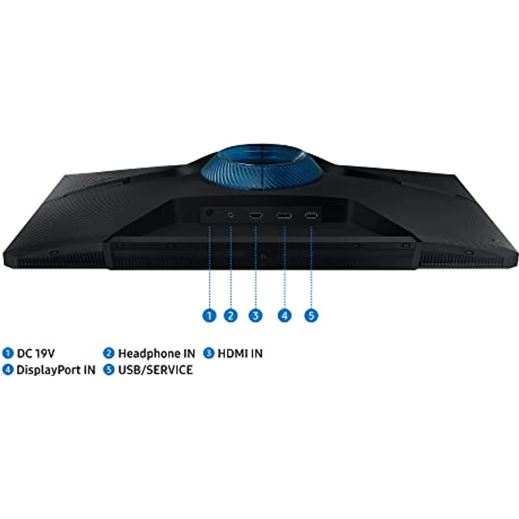 Samsung Odyssey Gaming Monitor G3A LS27AG304NR, 27 Zoll, VA-Panel, Full HD-Auflösung, AMD FreeSync Premium, Reaktionszeit 1 ms (MPRT), Bildwiederholrate 144 Hz, Schwarz – Bild 4