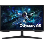 Samsung Odyssey G55C (27“) QHD Gaming Monitor, 27" Schwarz