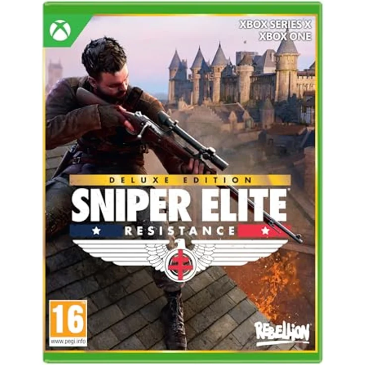 Fireshine Games Sniper Elite: Resistance Deluxe Edition (Xbox Series X) - Two Days Early Access, Visceral X-Ray Kill Cam, Authentic WWII Weapons – Bild 1