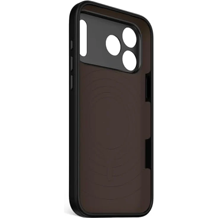 Decoded Silikonhülle für iPhone 17 Pro Max, Antibakterielle Beschichtung, MagSafe Kompatibel, Fallschutz, Kratzfest, Schwarz – Bild 3