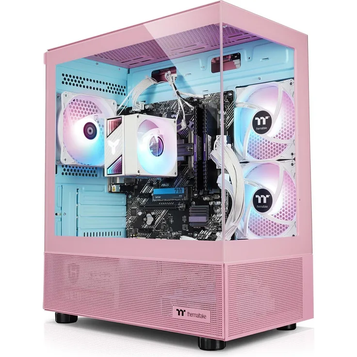 Kiebel Zindarella VIII, Gaming PC mit 1000 GB Speicher, 32 GB RAM, AMD Ryzen 7 8700G, Pink