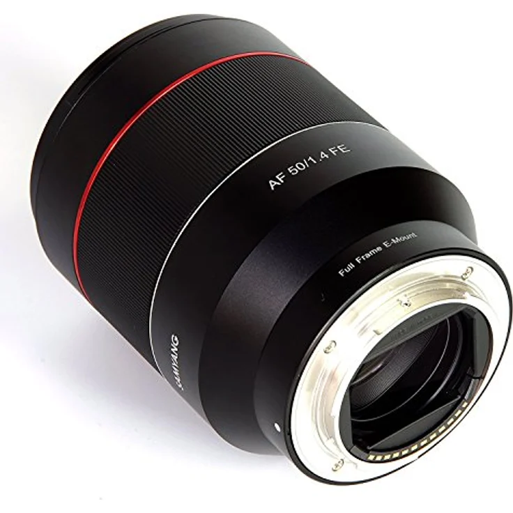 Samyang 50-1,4 Objektiv DSLR Autofokus Sony E Vollformat Fotoobjektiv Lichstärke F1.4, Porträtobjektiv NiftyFifty Objektiv schwarz – Bild 3