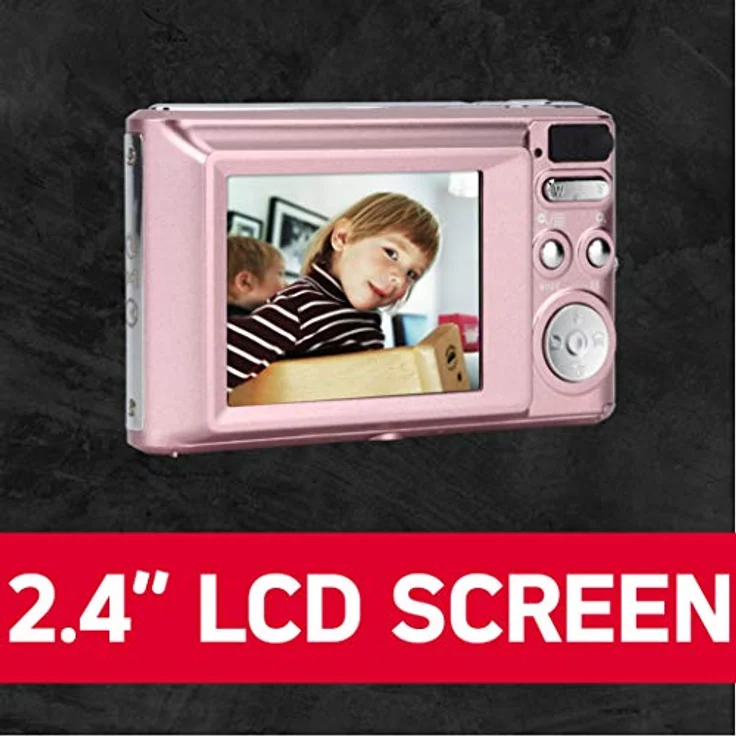 AGFA Photo Kompaktkamera DC5200, Rosa – Bild 3