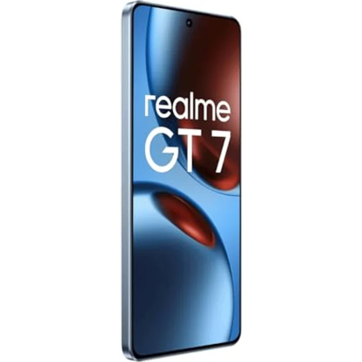 Realme GT 7 5G, Smartphone mit 12GB RAM, 256GB Speicher, 50 MP Kamera, Dual-SIM, blau (IceSense Blue) – Bild 4