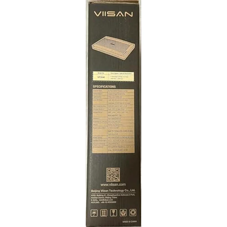 Home Office-Viisan VF 3240, Flachbettscanner DIN-A3. Max. Auflösung 2400x2400 DPI. inkl. ViiScan Software für Bildbearbeitung und OCR Texterkennung. Kompatibel mit Windows. Treiber für Mac Software. – Bild 5