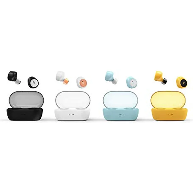 Energy Sistem Earphones Urban 1 True Wireless Black(Bluetooth Kabellose Ohrhörer mit eingebautem Mikrofon, Ladebox, In-Ear-Kopfhörer für iPhone Samsung, Huawei, BT 5.0, Open&Play,Charging Case)Schwarz – Bild 10
